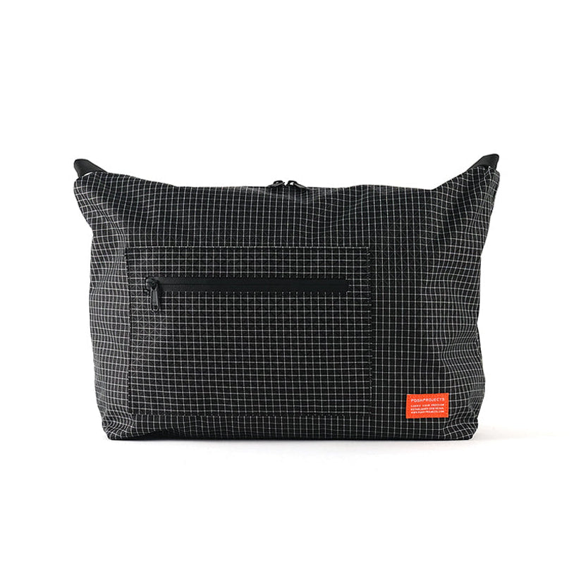F115 GO OUT BAG BLACK GRIDSTOP