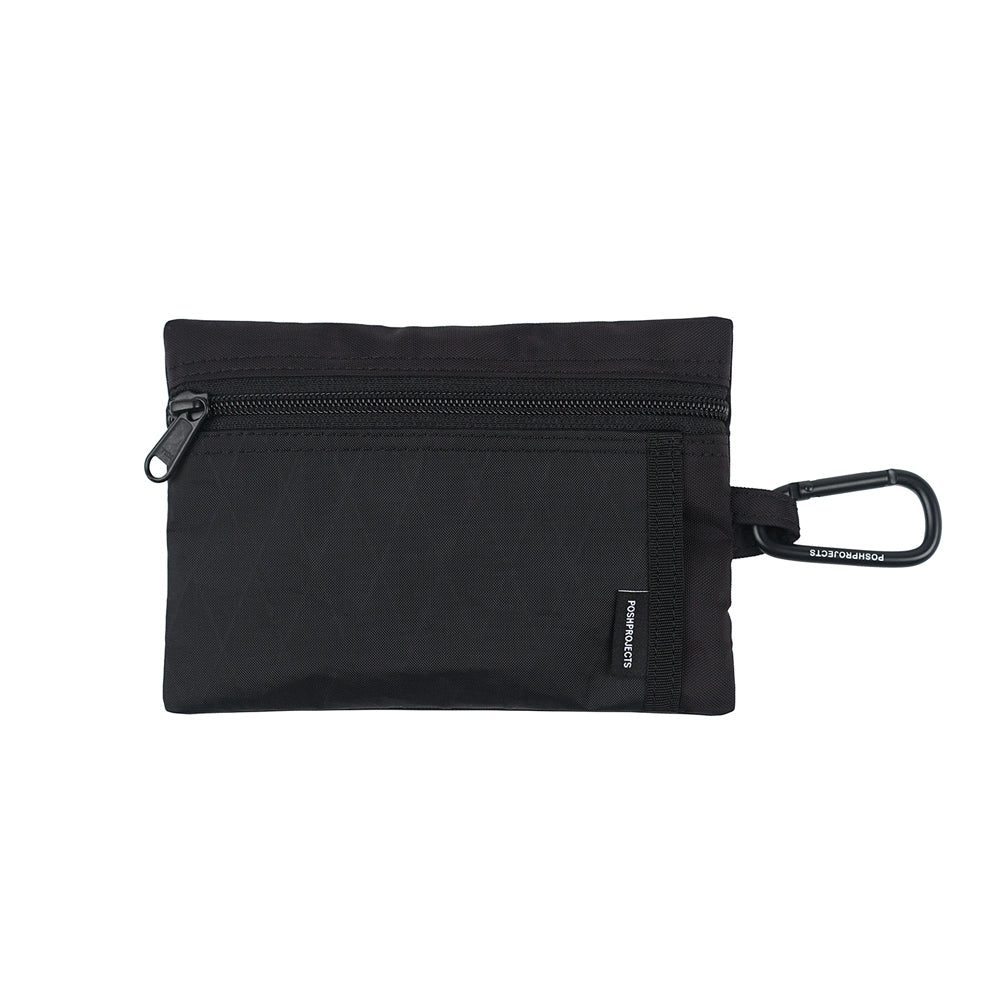 X409 KANGAROO PASSPORT WALLET BLACK
