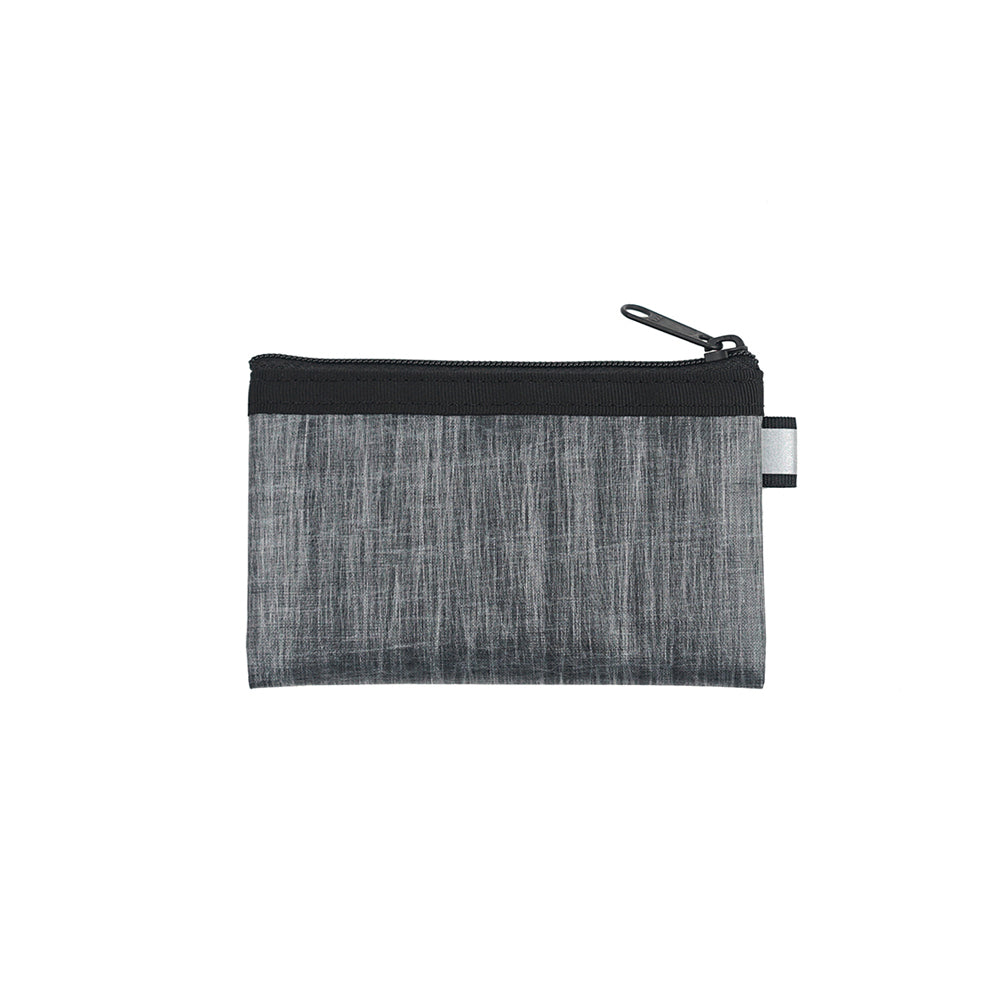 X308 COMPACT CARDHOLDER HEATHER GREY