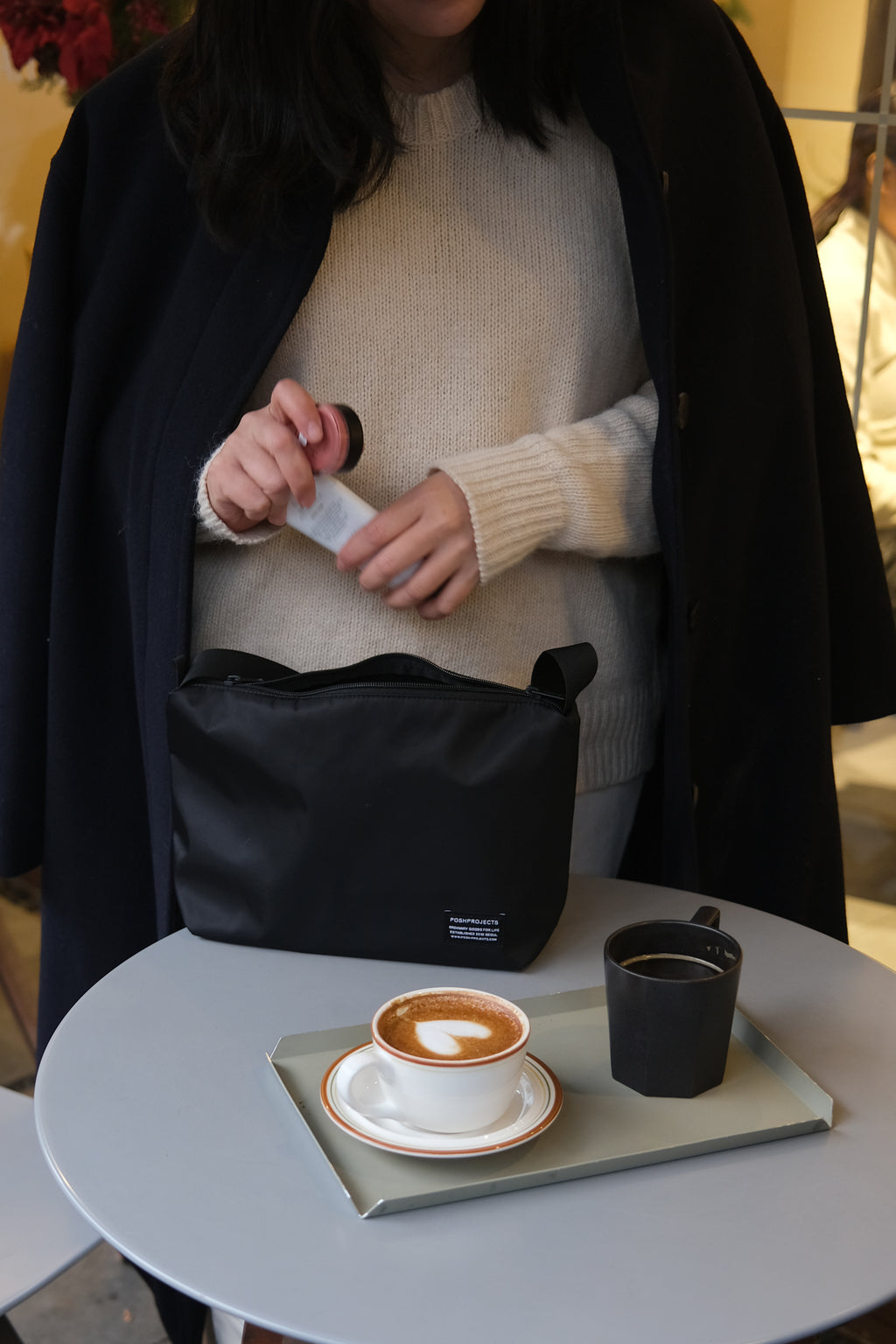 RJ137 KANGAROO BAG MINI BLACK