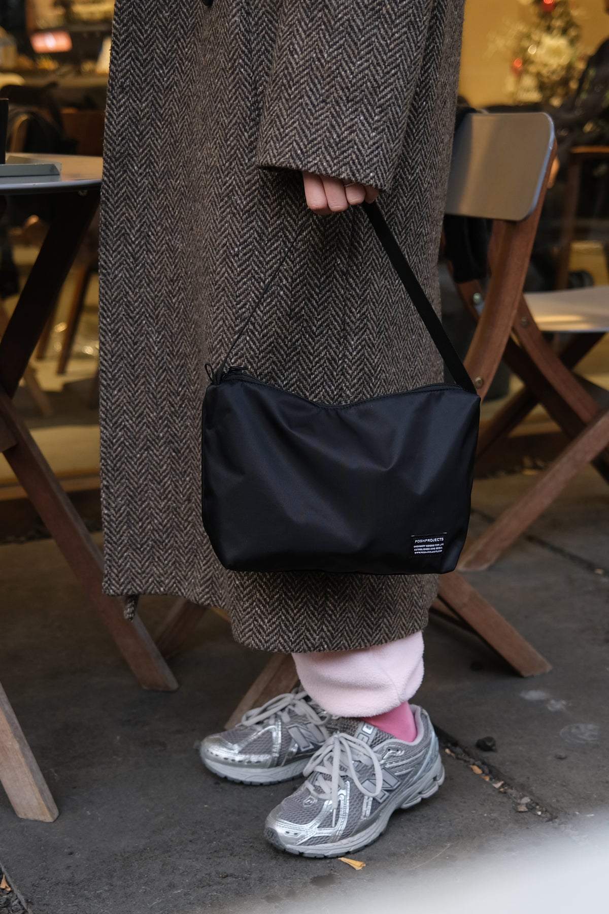 RJ137 KANGAROO BAG MINI BLACK