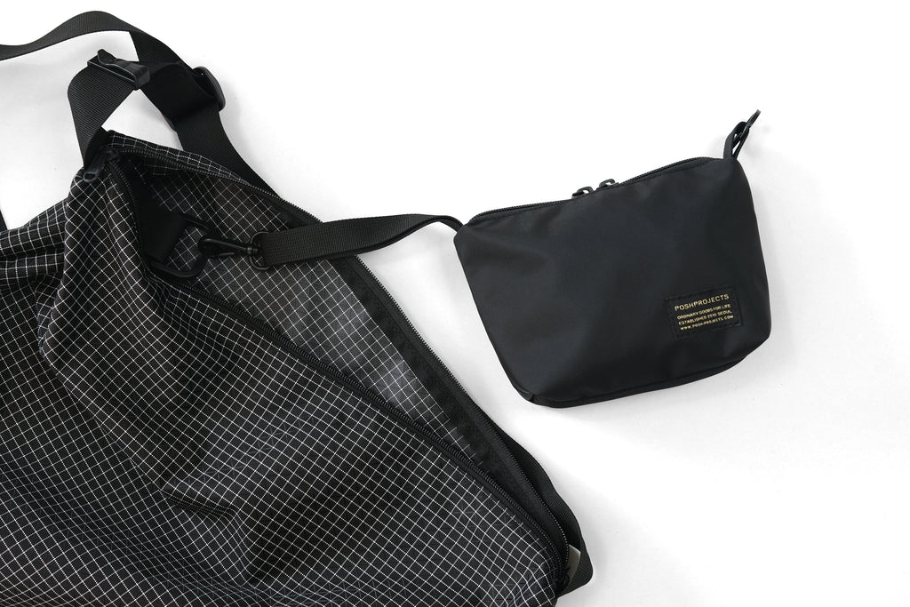 C212 KOALA DAILY POUCH BLACK