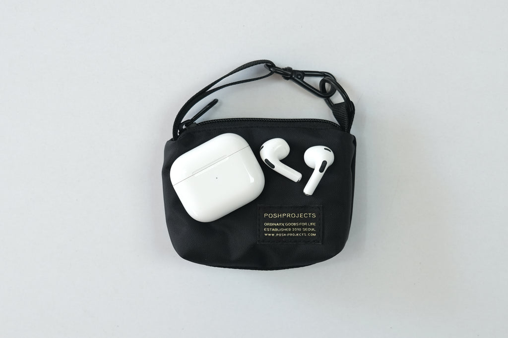 C212 KOALA AIRPOD POUCH BLACK