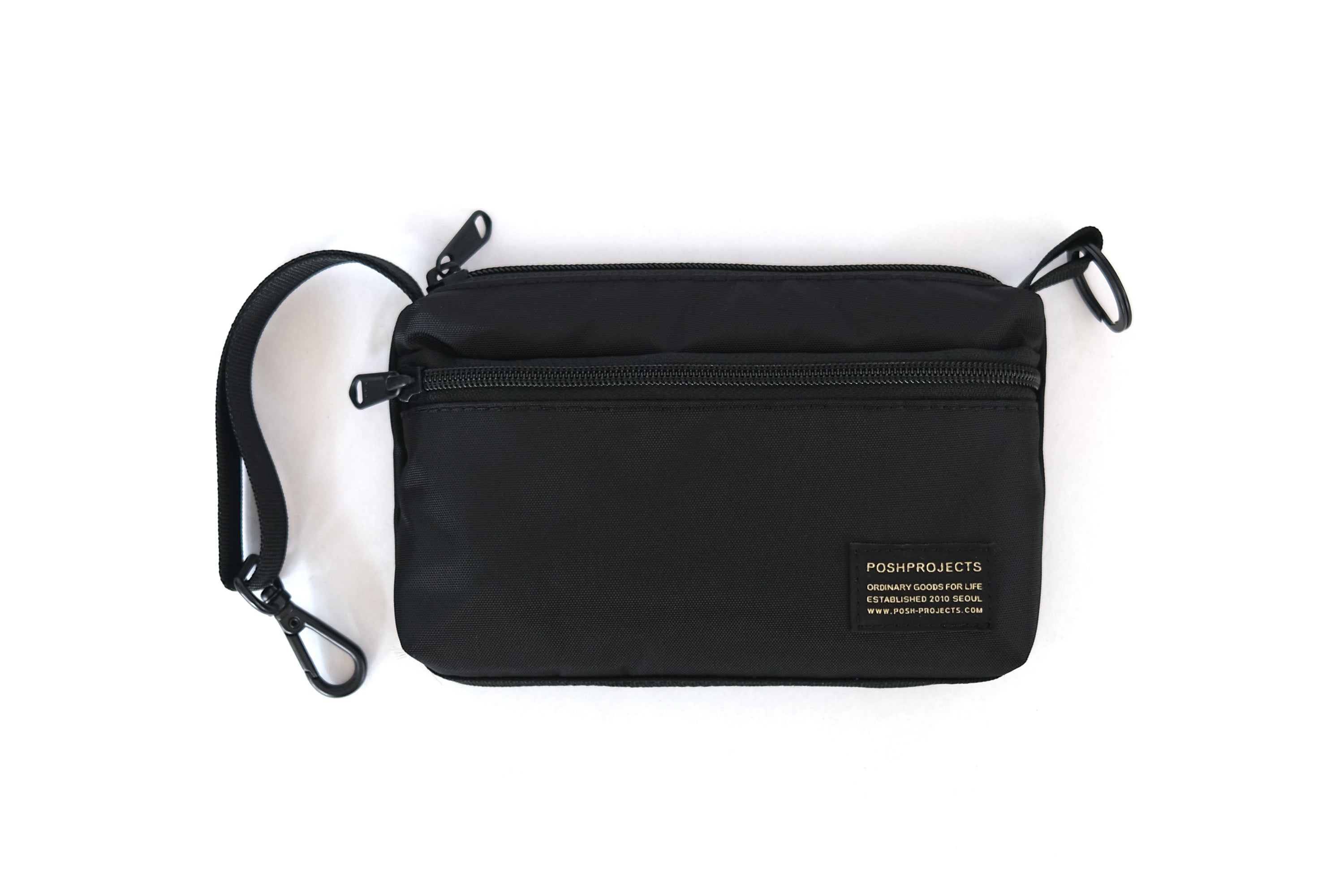 C212 KOALA AIRPORT POUCH BLACK