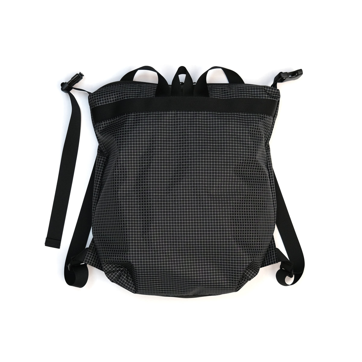 F158 Super Easy Backpack Medium Black Gridstop