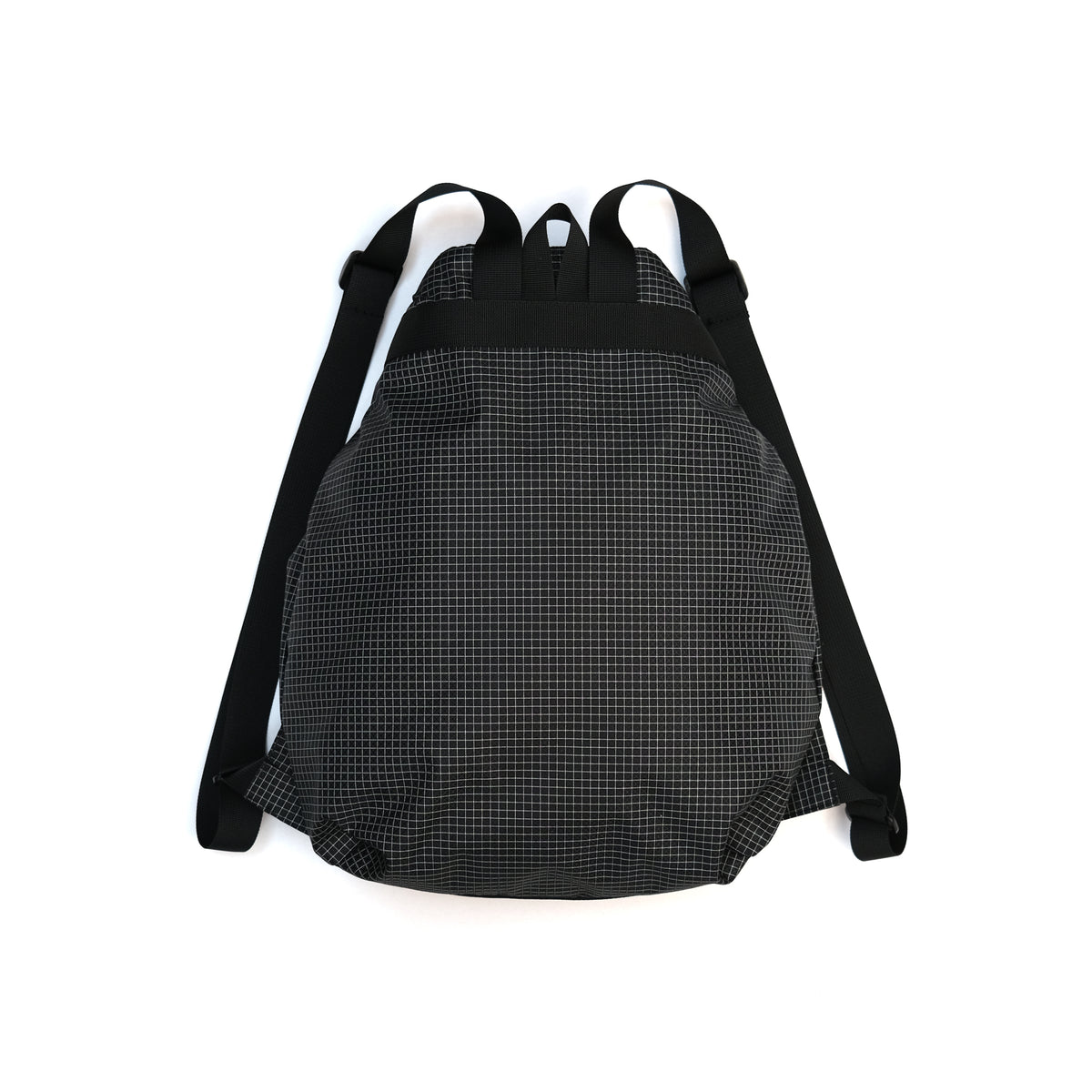F158 Super Easy Backpack Medium Black Gridstop