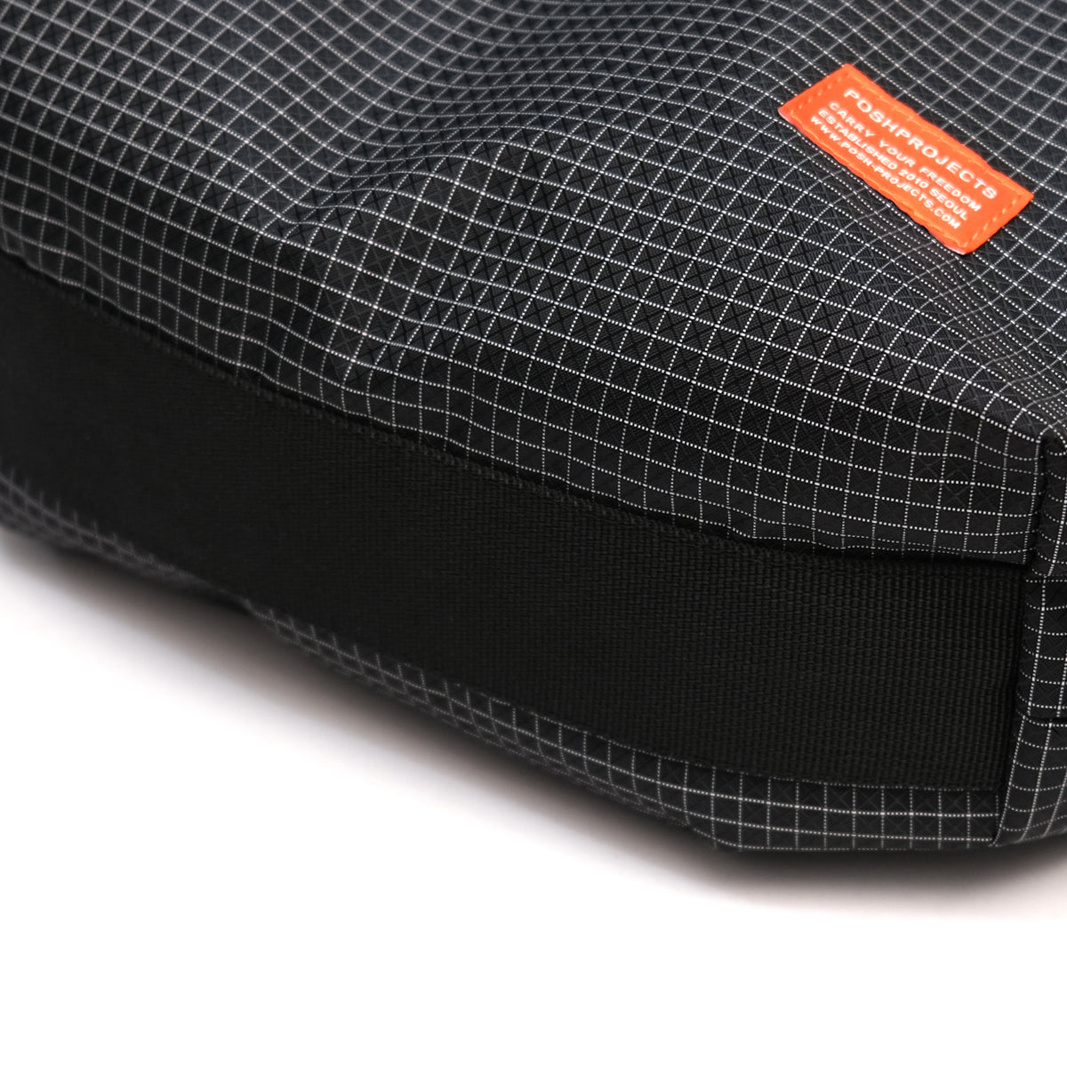 F158 Super Easy Backpack Medium Black Gridstop
