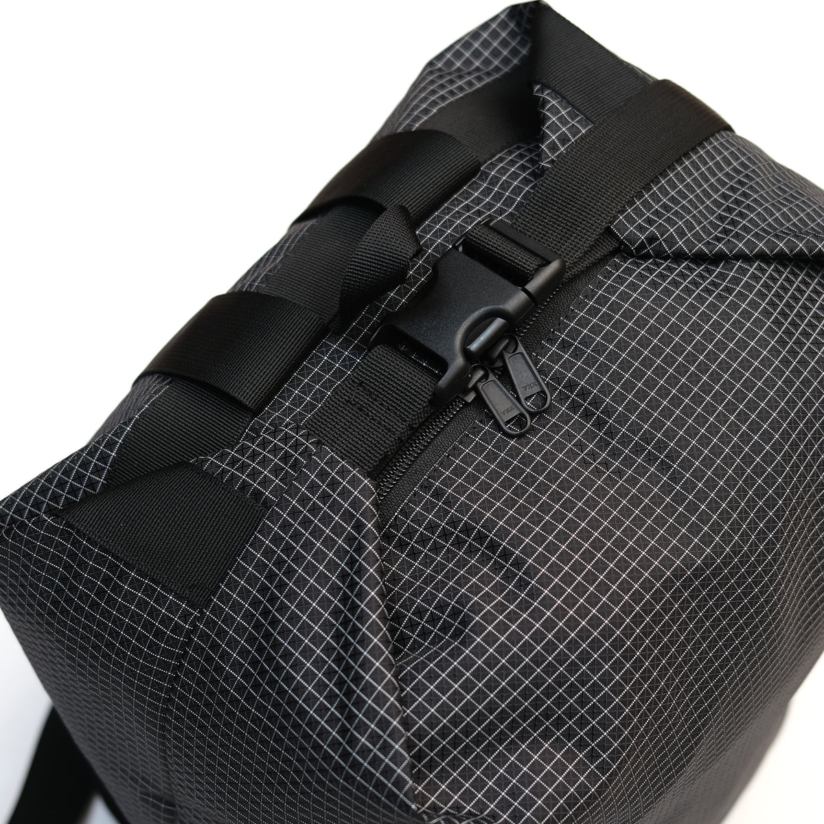 F158 Super Easy Backpack Medium Black Gridstop
