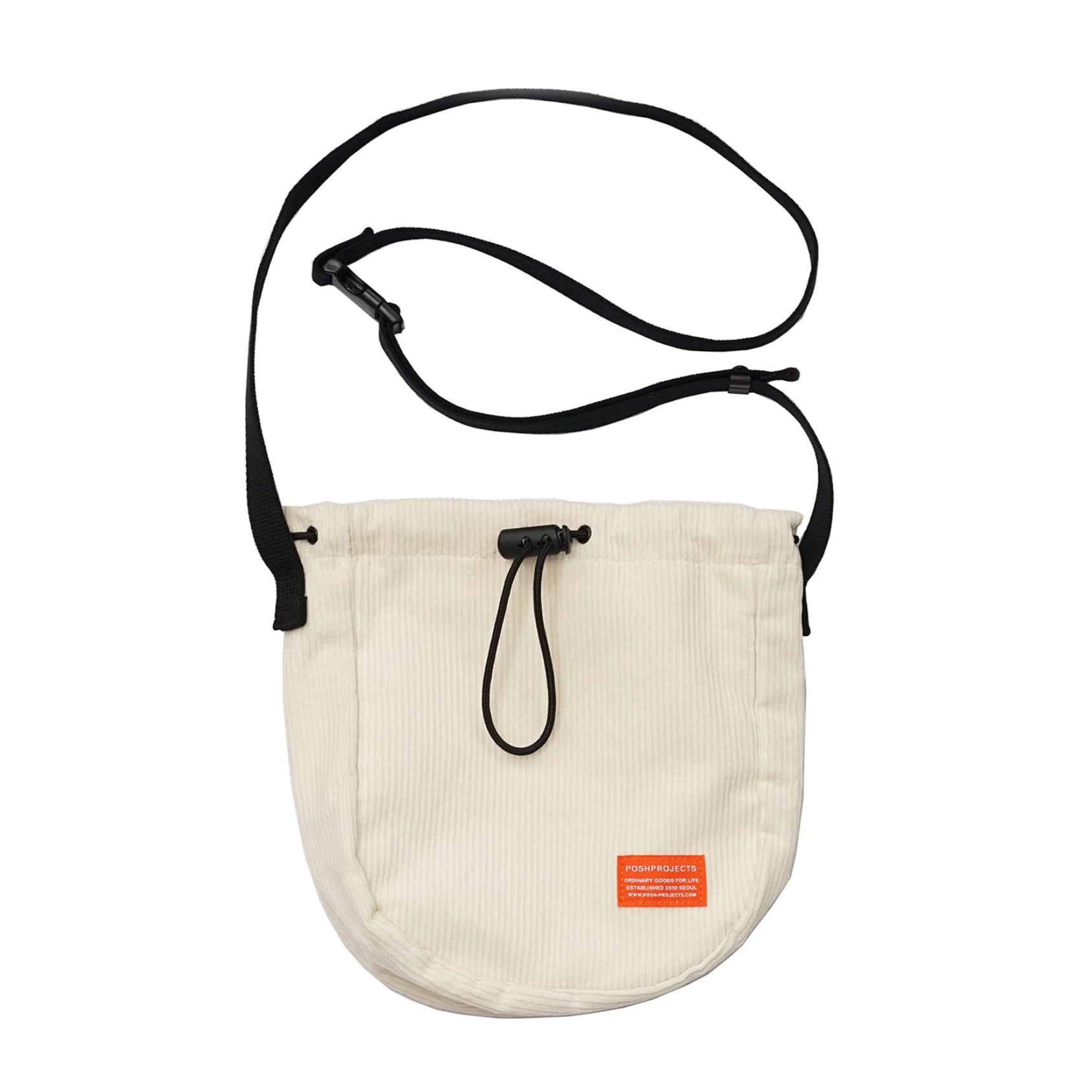 F113 LUCKY SACOCHE CORDUROY CREAM