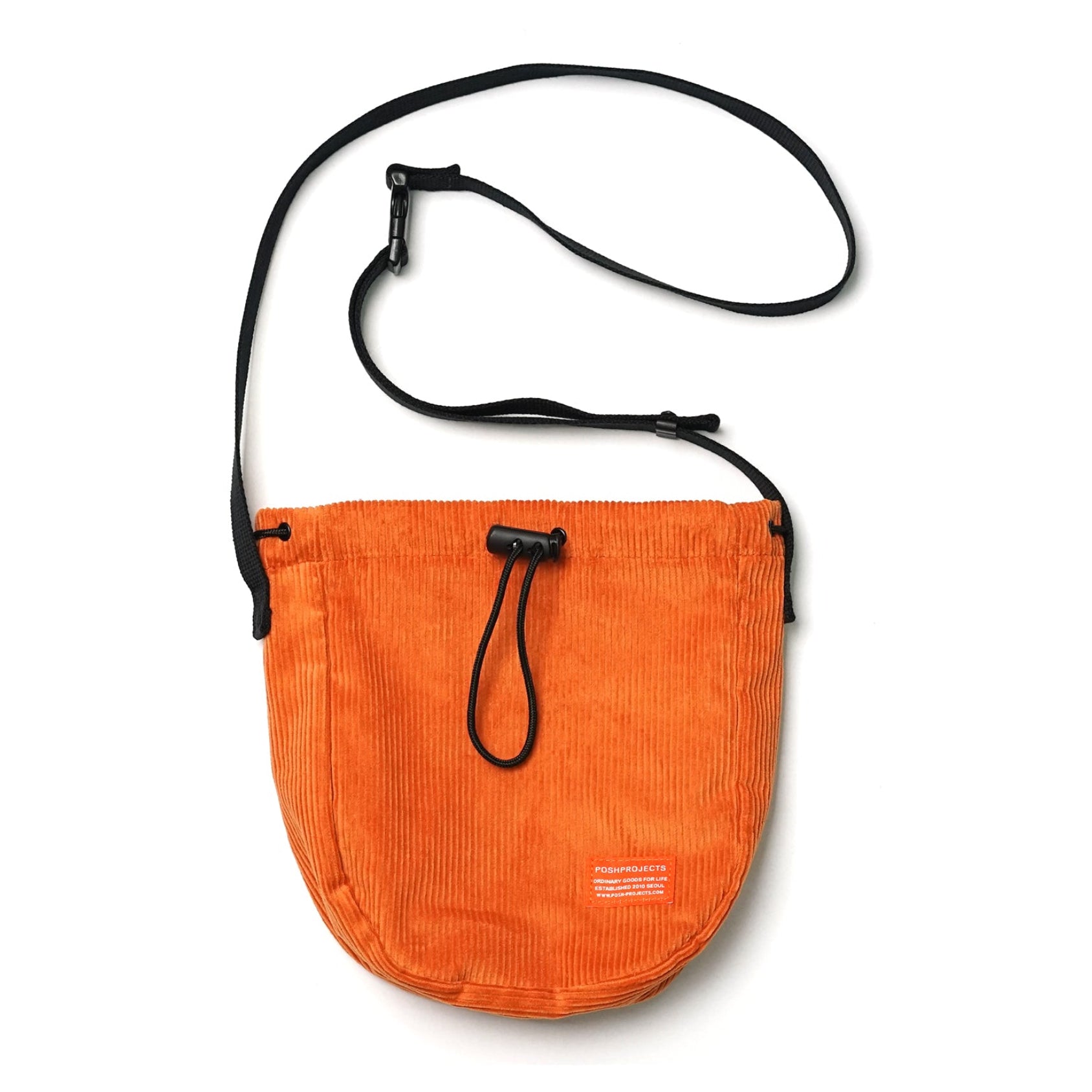 F113 LUCKY SACOCHE CORDUROY ORANGE